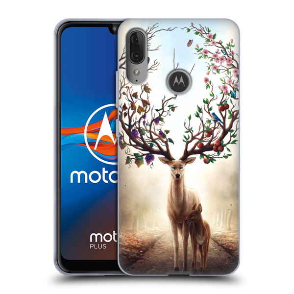 Jonas "JoJoesArt" Jödicke Wildlife Seasons Soft Gel Case for Motorola Moto E6 Plus