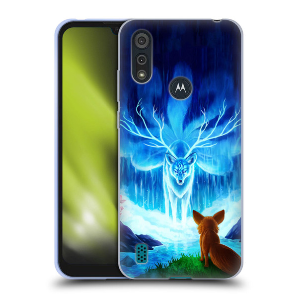 Jonas "JoJoesArt" Jödicke Wildlife Wisdom Soft Gel Case for Motorola Moto E6s (2020)