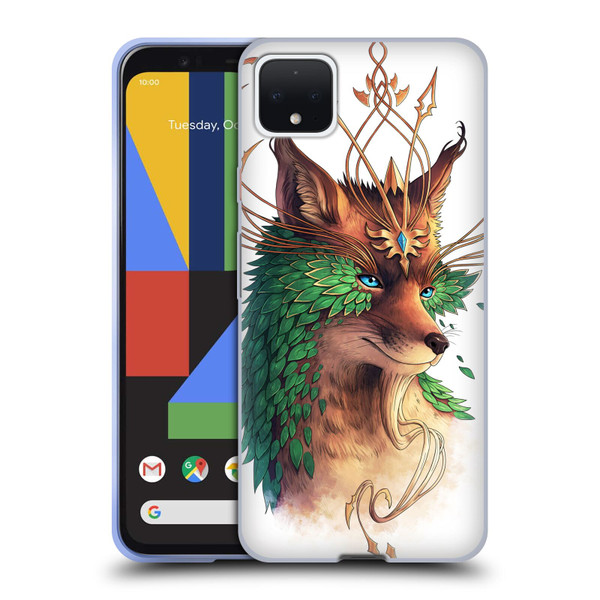 Jonas "JoJoesArt" Jödicke Wildlife Fox Coloured Soft Gel Case for Google Pixel 4 XL