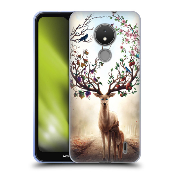 Jonas "JoJoesArt" Jödicke Wildlife Seasons Soft Gel Case for Nokia C21