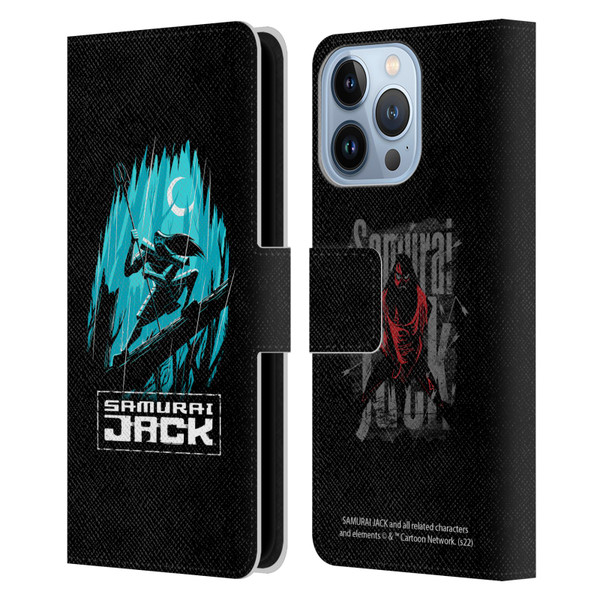 Samurai Jack Graphics Season 5 Poster Leather Book Wallet Case Cover For Apple iPhone 13 Pro