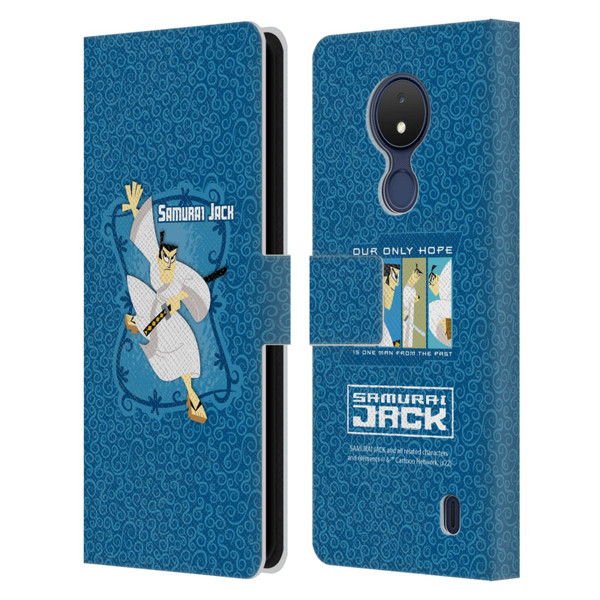Samurai Jack Graphics Character Art 1 Leather Book Wallet Case Cover For Nokia C21