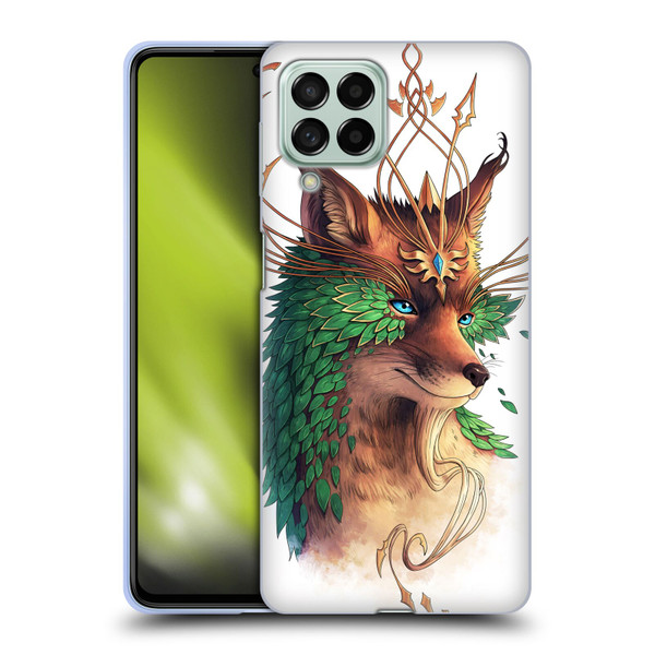 Jonas "JoJoesArt" Jödicke Wildlife Fox Coloured Soft Gel Case for Samsung Galaxy M53 (2022)