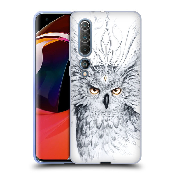 Jonas "JoJoesArt" Jödicke Wildlife Owl Soft Gel Case for Xiaomi Mi 10 5G / Mi 10 Pro 5G