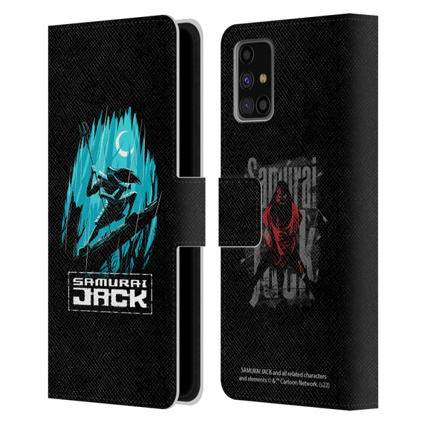 Samurai Jack Graphics Season 5 Poster Leather Book Wallet Case Cover For Samsung Galaxy M31s (2020)