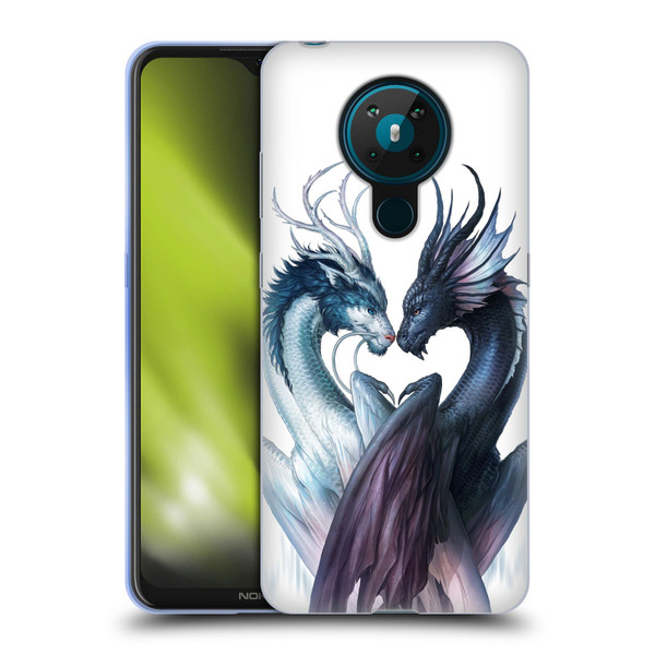 Jonas "JoJoesArt" Jödicke Wildlife 2 Yin And Yang Dragons Soft Gel Case for Nokia 5.3