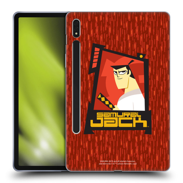 Samurai Jack Graphics Character Art 2 Soft Gel Case for Samsung Galaxy Tab S8