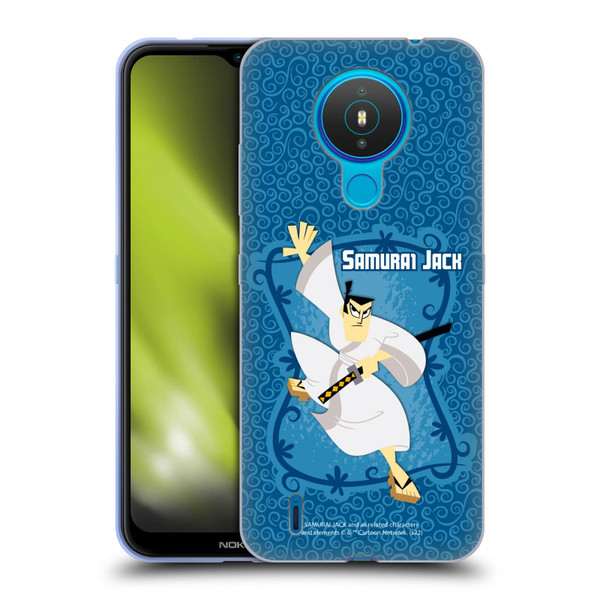 Samurai Jack Graphics Character Art 1 Soft Gel Case for Nokia 1.4