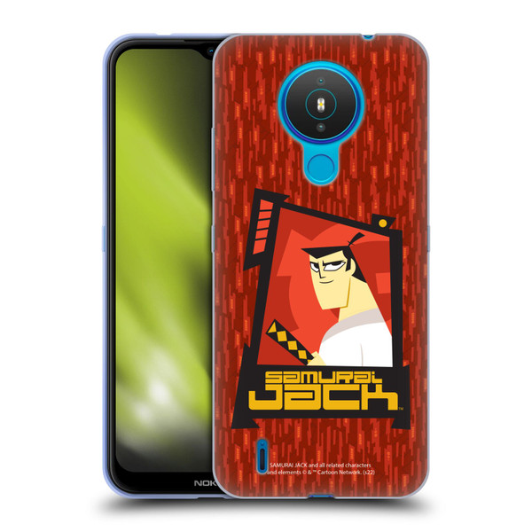 Samurai Jack Graphics Character Art 2 Soft Gel Case for Nokia 1.4