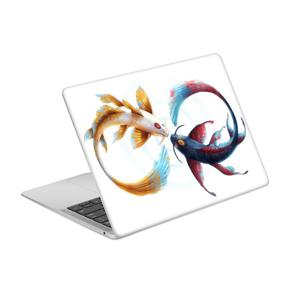 Jonas "JoJoesArt" Jödicke Wildlife Eternal Bond Koi Vinyl Sticker Skin Decal Cover for Apple MacBook Air 13.3" A1932/A2179