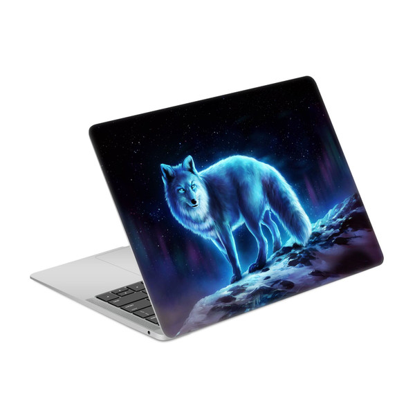 Jonas "JoJoesArt" Jödicke Wildlife Ice Fox Vinyl Sticker Skin Decal Cover for Apple MacBook Air 13.3" A1932/A2179