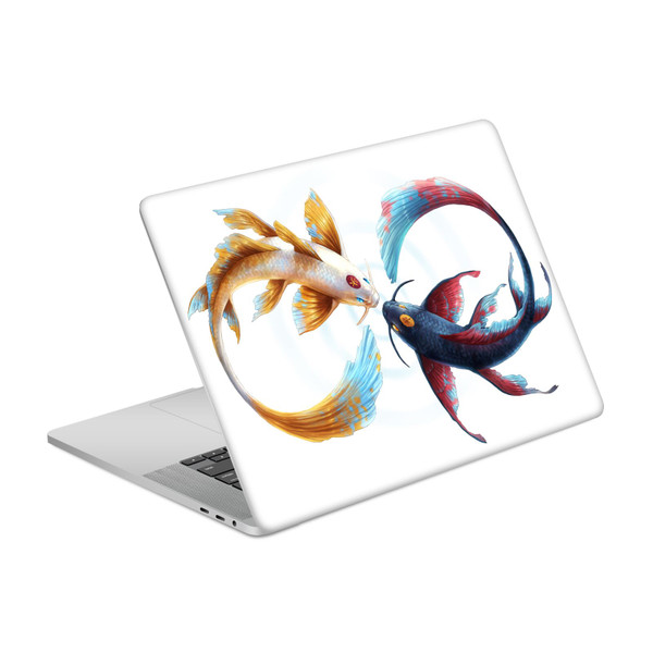 Jonas "JoJoesArt" Jödicke Wildlife Eternal Bond Koi Vinyl Sticker Skin Decal Cover for Apple MacBook Pro 16" A2141