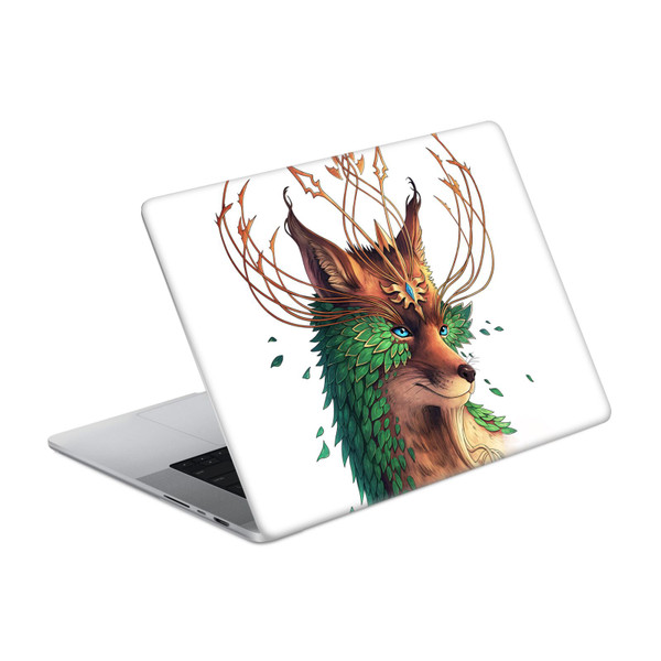 Jonas "JoJoesArt" Jödicke Wildlife Fox Coloured Vinyl Sticker Skin Decal Cover for Apple MacBook Pro 16" A2485