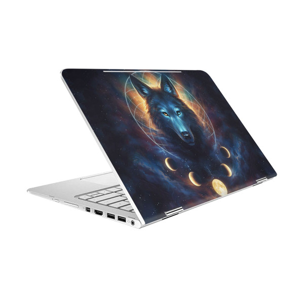 Jonas "JoJoesArt" Jödicke Wildlife 2 Dreamcatcher Wolf Vinyl Sticker Skin Decal Cover for HP Spectre Pro X360 G2