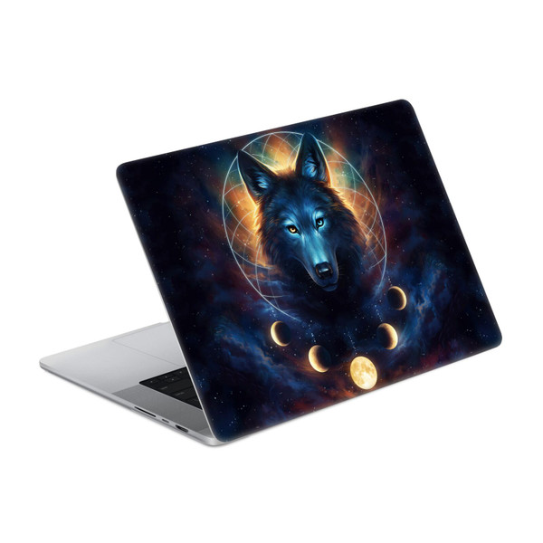 Jonas "JoJoesArt" Jödicke Wildlife 2 Dreamcatcher Wolf Vinyl Sticker Skin Decal Cover for Apple MacBook Pro 16" A2485