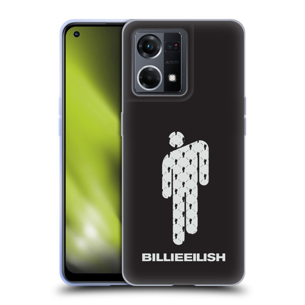 Billie Eilish Key Art Blohsh Soft Gel Case for OPPO Reno8 4G