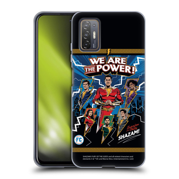 Shazam!: Fury Of The Gods Graphics Character Art Soft Gel Case for HTC Desire 21 Pro 5G