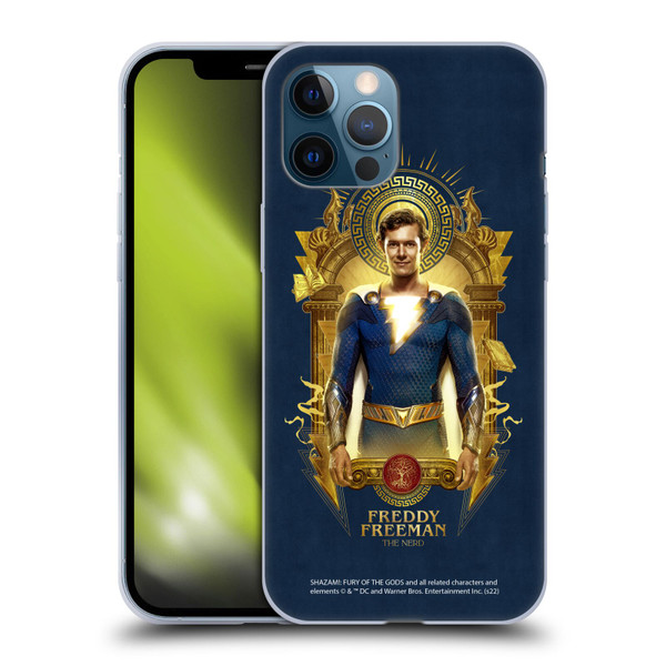 Shazam!: Fury Of The Gods Graphics Freddy Soft Gel Case for Apple iPhone 12 Pro Max