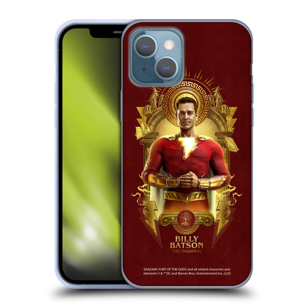 Shazam!: Fury Of The Gods Graphics Billy Soft Gel Case for Apple iPhone 13