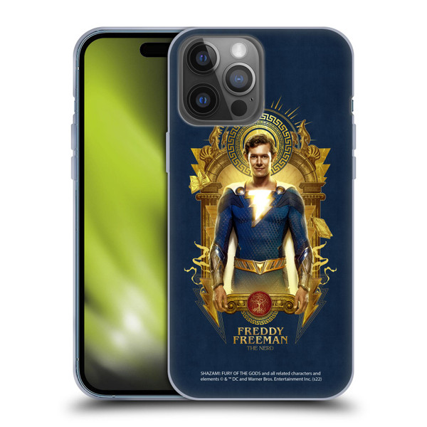 Shazam!: Fury Of The Gods Graphics Freddy Soft Gel Case for Apple iPhone 14 Pro Max