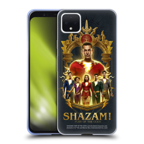 Shazam!: Fury Of The Gods Graphics Group Soft Gel Case for Google Pixel 4 XL