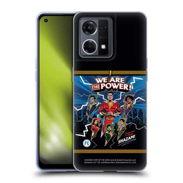 Shazam!: Fury Of The Gods Graphics Character Art Soft Gel Case for OPPO Reno8 4G