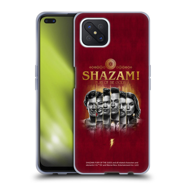 Shazam!: Fury Of The Gods Graphics Poster Soft Gel Case for OPPO Reno4 Z 5G