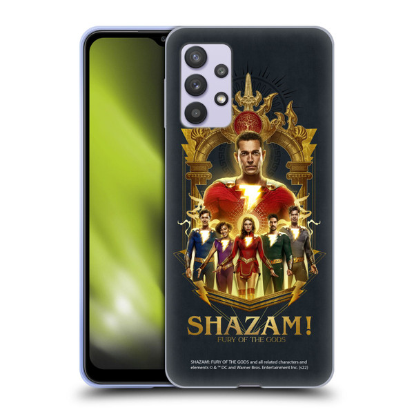 Shazam!: Fury Of The Gods Graphics Group Soft Gel Case for Samsung Galaxy A32 5G / M32 5G (2021)