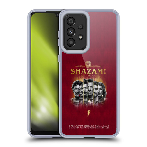 Shazam!: Fury Of The Gods Graphics Poster Soft Gel Case for Samsung Galaxy A33 5G (2022)