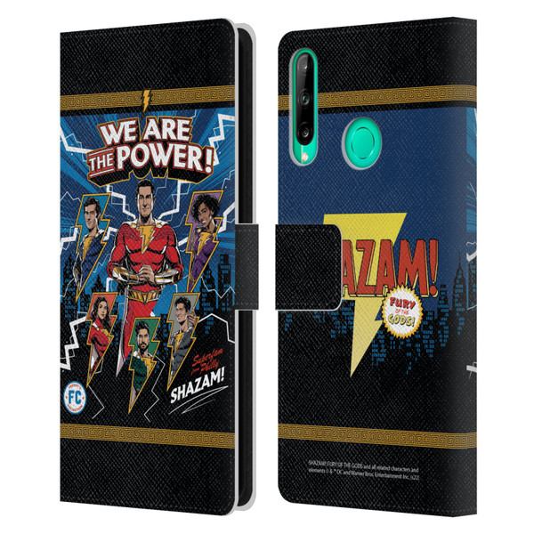 Shazam!: Fury Of The Gods Graphics Character Art Leather Book Wallet Case Cover For Huawei P40 lite E