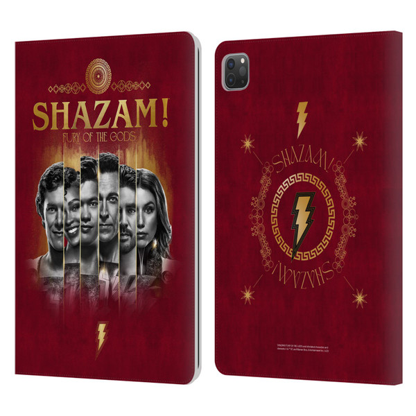Shazam!: Fury Of The Gods Graphics Poster Leather Book Wallet Case Cover For Apple iPad Pro 11 2020 / 2021 / 2022
