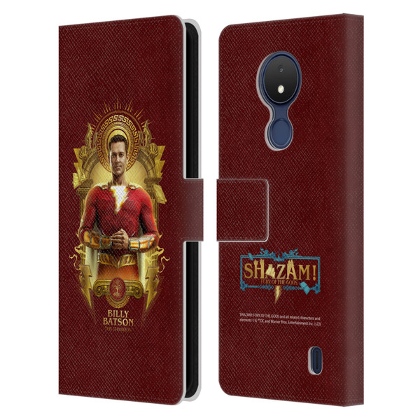 Shazam!: Fury Of The Gods Graphics Billy Leather Book Wallet Case Cover For Nokia C21