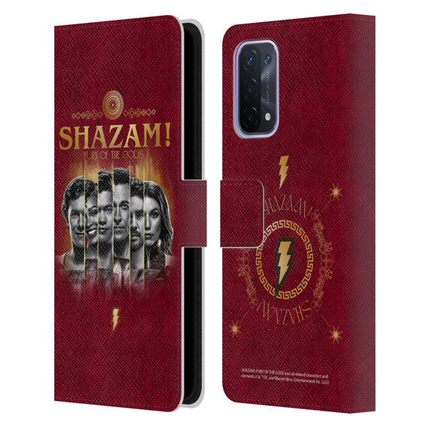 Shazam!: Fury Of The Gods Graphics Poster Leather Book Wallet Case Cover For OPPO A54 5G