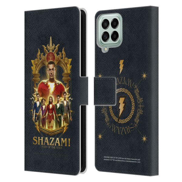 Shazam!: Fury Of The Gods Graphics Group Leather Book Wallet Case Cover For Samsung Galaxy M53 (2022)