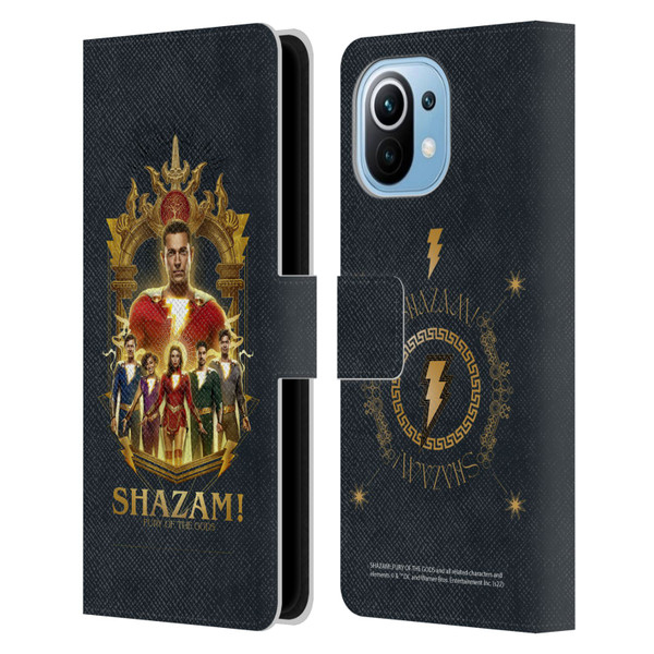 Shazam!: Fury Of The Gods Graphics Group Leather Book Wallet Case Cover For Xiaomi Mi 11