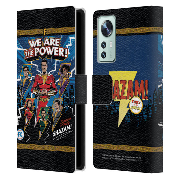 Shazam!: Fury Of The Gods Graphics Character Art Leather Book Wallet Case Cover For Xiaomi 12
