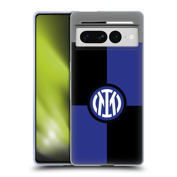 Fc Internazionale Milano Badge Flag Soft Gel Case for Google Pixel 7 Pro