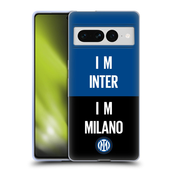 Fc Internazionale Milano Logo Inter Milano Soft Gel Case for Google Pixel 7 Pro