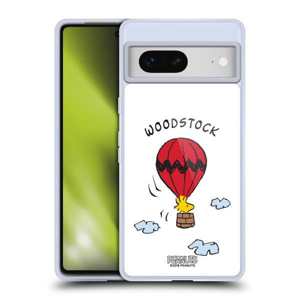 Peanuts Characters Woodstock Soft Gel Case for Google Pixel 7