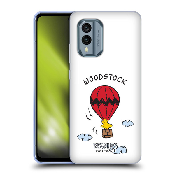 Peanuts Characters Woodstock Soft Gel Case for Nokia X30