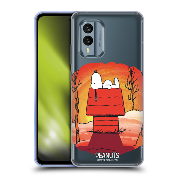 Peanuts Spooktacular Snoopy Soft Gel Case for Nokia X30