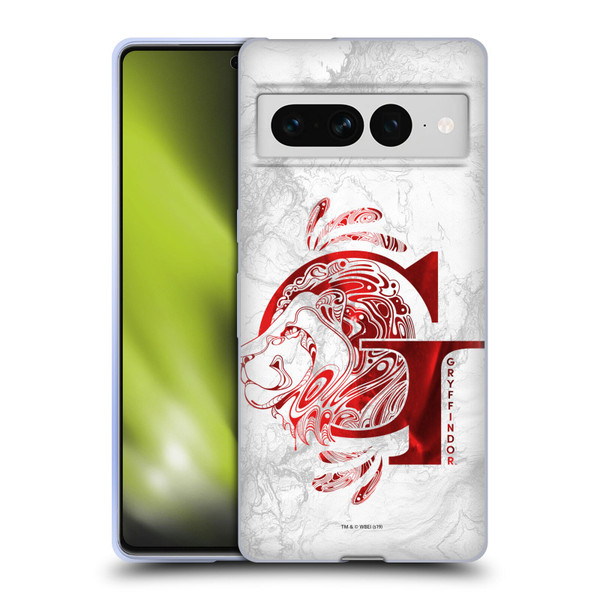 Harry Potter Deathly Hallows IX Gryffindor Aguamenti Soft Gel Case for Google Pixel 7 Pro