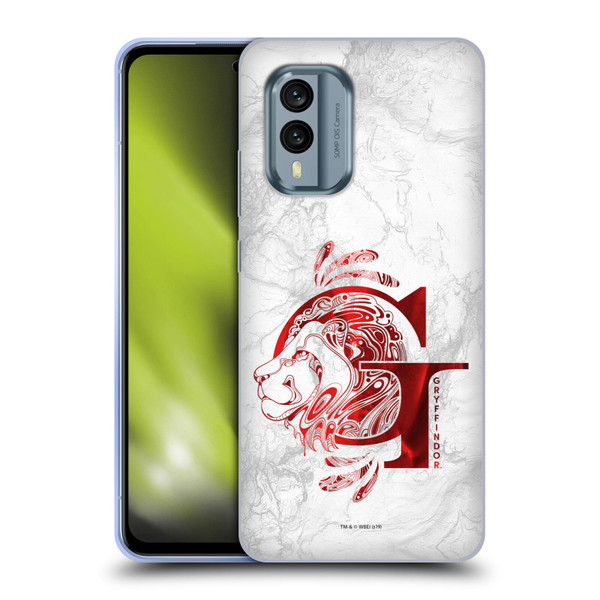 Harry Potter Deathly Hallows IX Gryffindor Aguamenti Soft Gel Case for Nokia X30