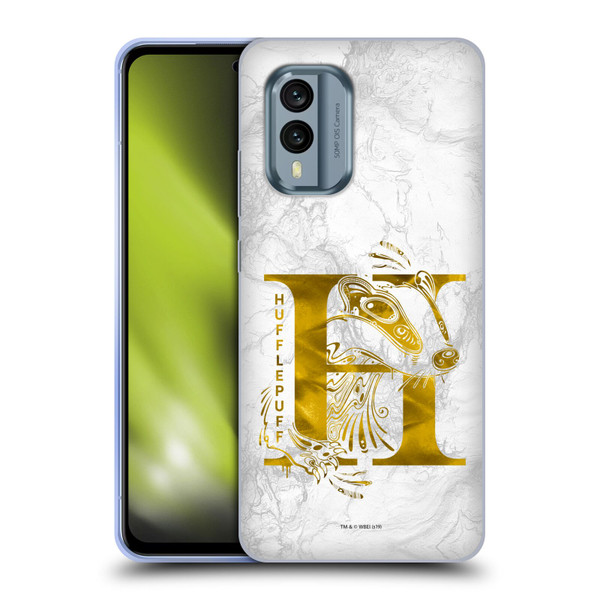 Harry Potter Deathly Hallows IX Hufflepuff Aguamenti Soft Gel Case for Nokia X30
