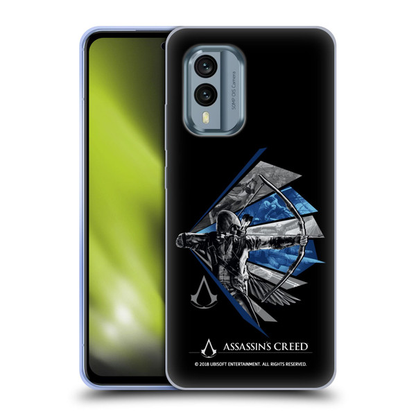 Assassin's Creed Legacy Character Artwork Bow Soft Gel Case for Nokia X30