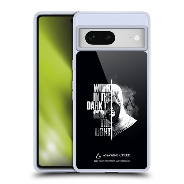 Assassin's Creed Legacy Typography Half Soft Gel Case for Google Pixel 7