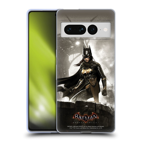Batman Arkham Knight Characters Batgirl Soft Gel Case for Google Pixel 7 Pro