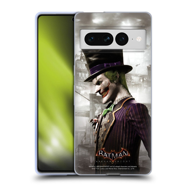 Batman Arkham Knight Characters Joker Soft Gel Case for Google Pixel 7 Pro