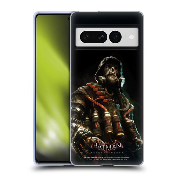 Batman Arkham Knight Characters Scarecrow Soft Gel Case for Google Pixel 7 Pro