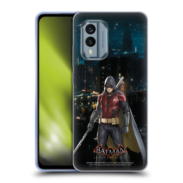 Batman Arkham Knight Characters Red Robin Soft Gel Case for Nokia X30